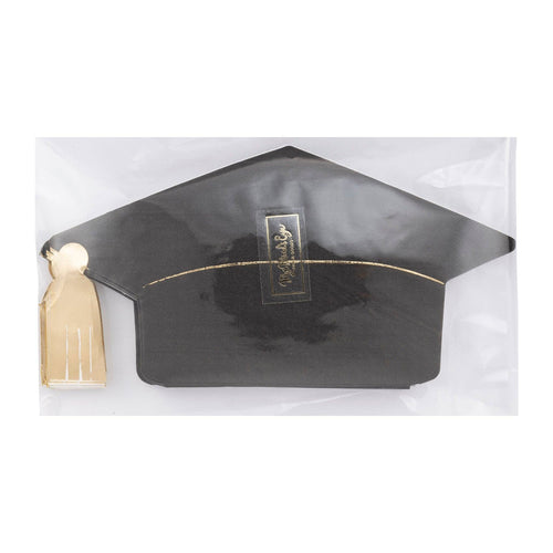 Graduation Cap Shaped Dinner Napkins
