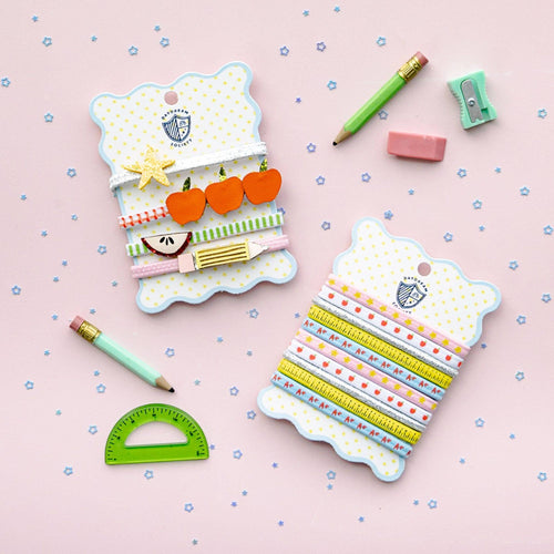 Smarty Pants Embellished Hair Tie Set
