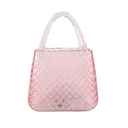 Pink Glass Handbag Vase