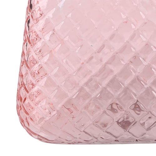 Pink Glass Handbag Vase
