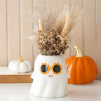 Groovy Ghost Halloween Vase