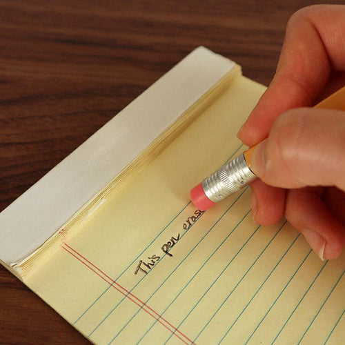 Erasable "Pencil" Pen