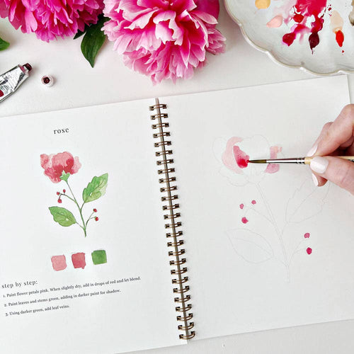 Watercolor Workbook - Flowers