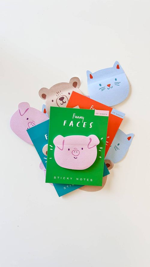 Cute Cat Die Cut Sticky Notes