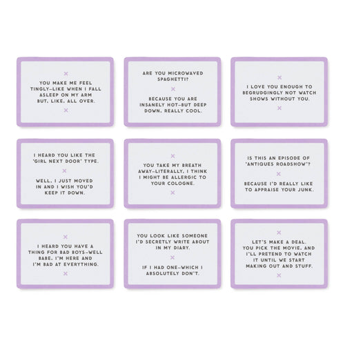 Emergency Pick-up Lines Card Set