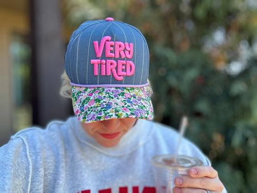 Blue Chambray Hat - Very Tired