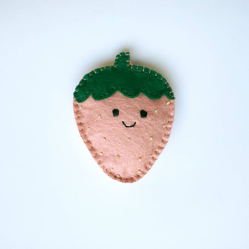 Strawberry DIY Felt Kit