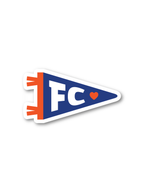 FC | Cincinnati Soccer Pennant Sticker