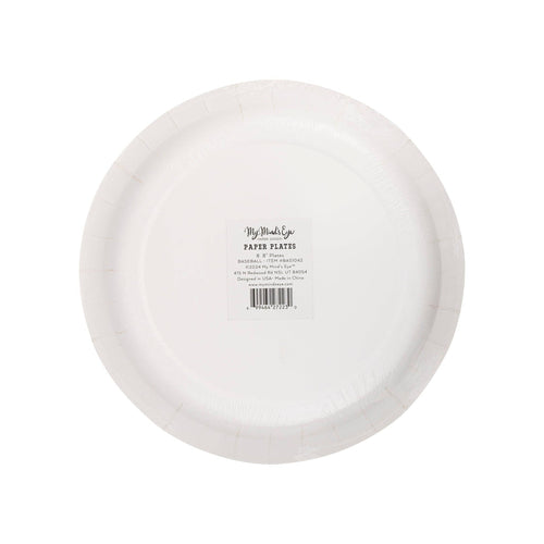 Baseball Paper Plates - 8 Ct.