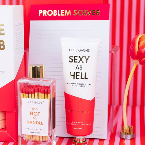 Too Hot To Handle - Glass Bottle Safety Matches
