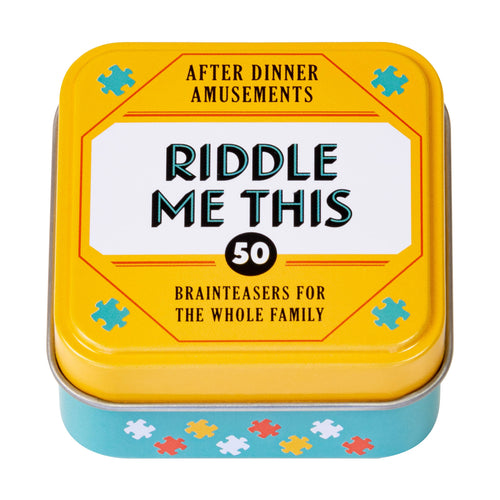 After Dinner Amusements: Riddle Me This