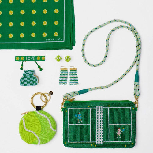 Carson Scarf - Tennis Print
