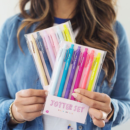 Jotter Sets - 6 pack - No Worries