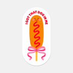 I Got That Dog In Me Corn Dog Sticker