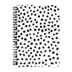 Mini Spiral Notebook - Black Dots
