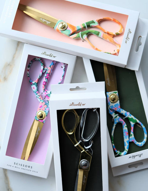 Marbled Rainbow Designer Scissors