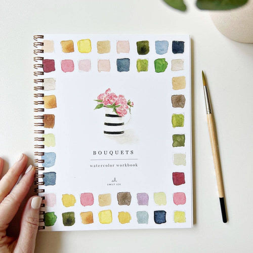 Watercolor Workbook - Bouquets
