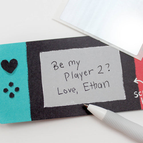 Scratch-off Valentines - Game On