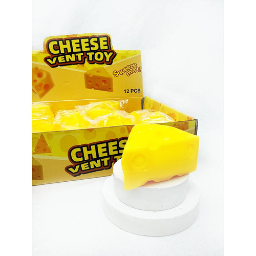 Triangle Cheese Squishy Toy