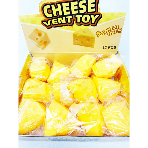 Triangle Cheese Squishy Toy