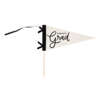Congrats Grad Felt Pennant Banner
