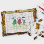 Framed Drawing Jigsaw Puzzle | Personalized Gift