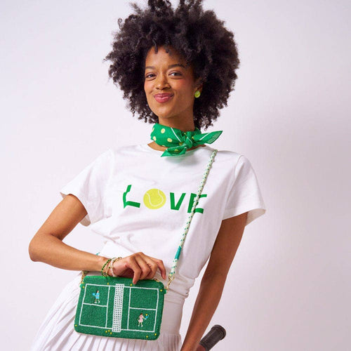 Carson Scarf - Tennis Print