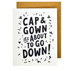 Cap & Gown Graduation Card