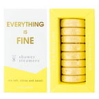 Everything is Fine Shower Steamers - Sea Salt, Citrus & Neroli