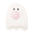 Bubblegum Ghost Shaped Plates - 8 ct.
