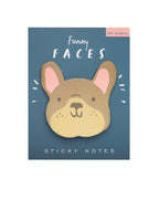 French Bulldog Die Cut Sticky Notes