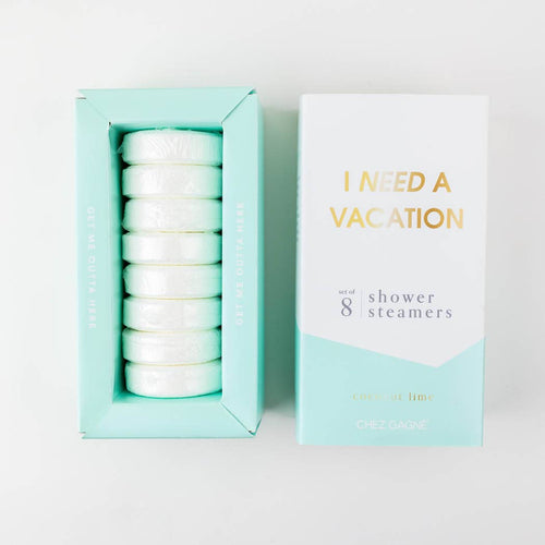 I Need a Vacation Shower Steamers - Coconut Lime