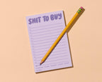 Shit To Buy 50 Page Notepad