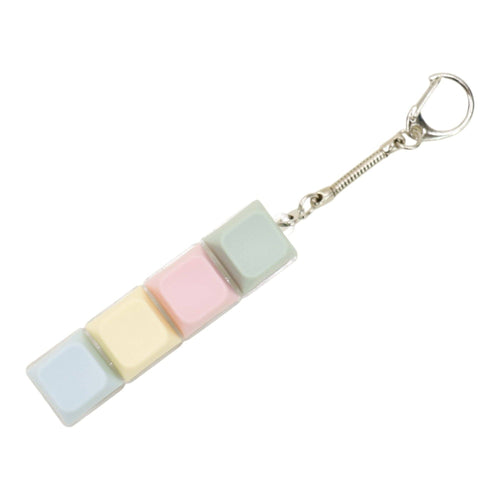 Pastel Keycap Fidget Keychain - Assorted Colors