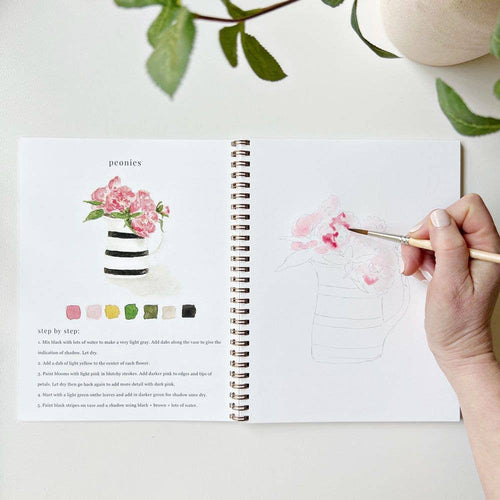 Watercolor Workbook - Bouquets