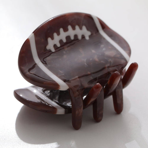 Football Mini Hair Clip