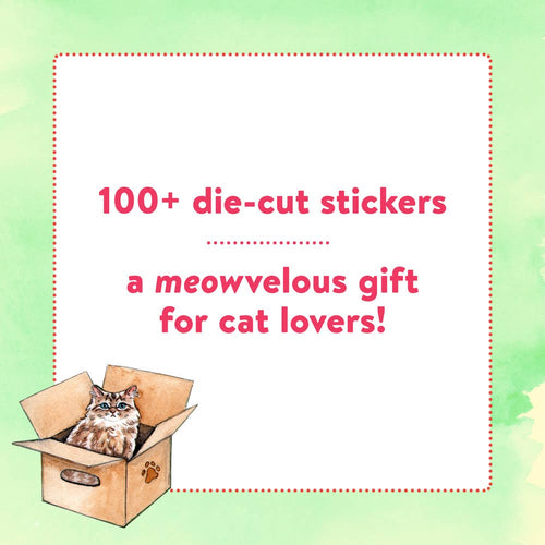 The Cat's Meow Sticker Book