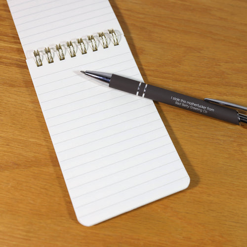 Business Bullshit Spiral Notepad