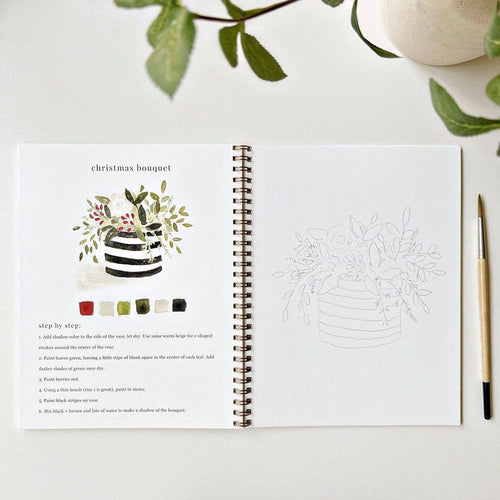 Watercolor Workbook - Bouquets