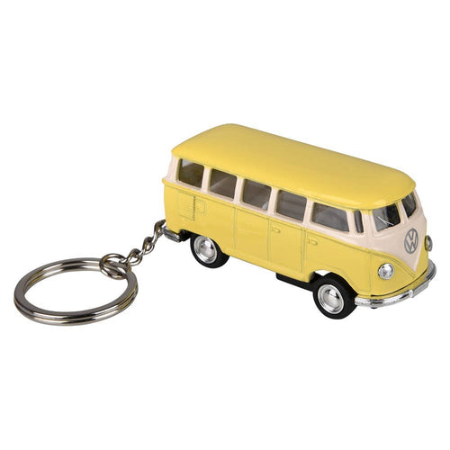 2.5" Diecast VW Bus Keychain - Pastel