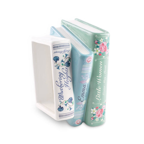 Stacked Books Planter Vase