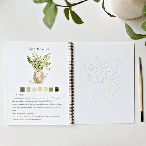 Watercolor Workbook - Bouquets