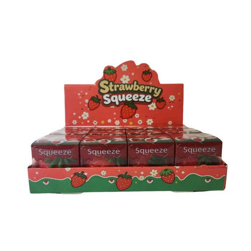 4" Squishy Strawberry Toy