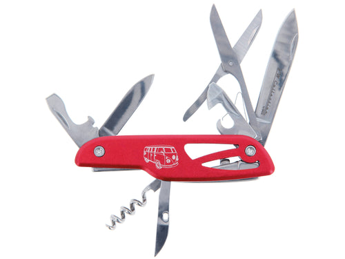 VW Pocket Knife in Gift Tin - Red