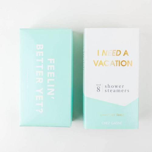 I Need a Vacation Shower Steamers - Coconut Lime