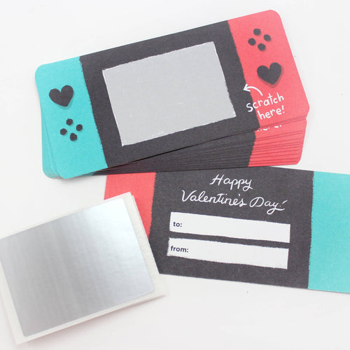 Scratch-off Valentines - Game On
