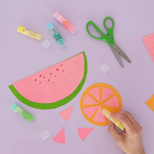 Glitter Smoothie Glue Stick