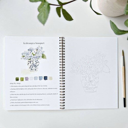 Watercolor Workbook - Bouquets