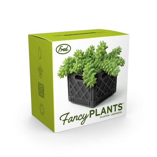Fancy Plants Milk Crate Planter