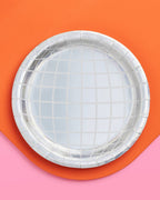 Disco Paper Plates - 25 Ct.